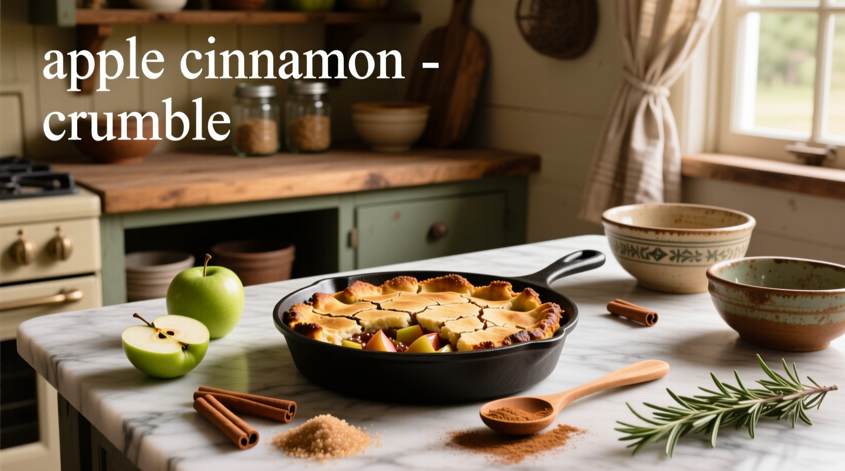 apple cinnamon crumble guide