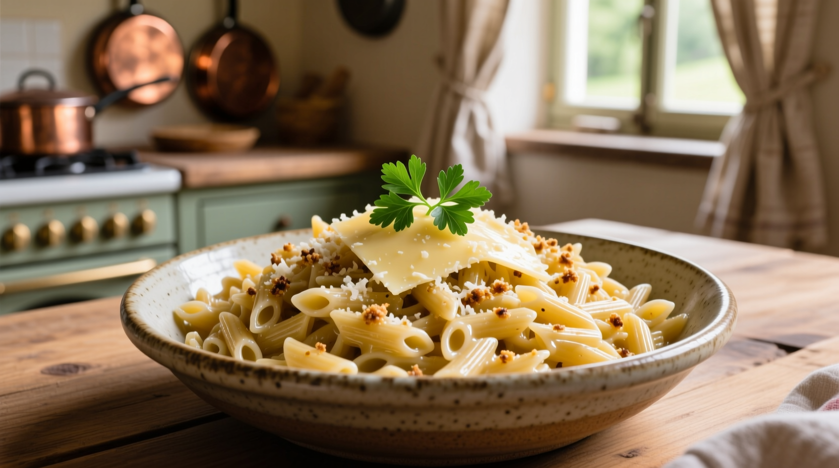orzo garlic parmesan