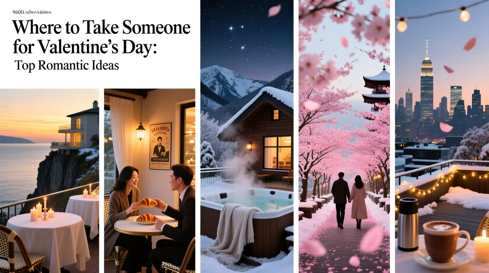 where to take someone for valentines day