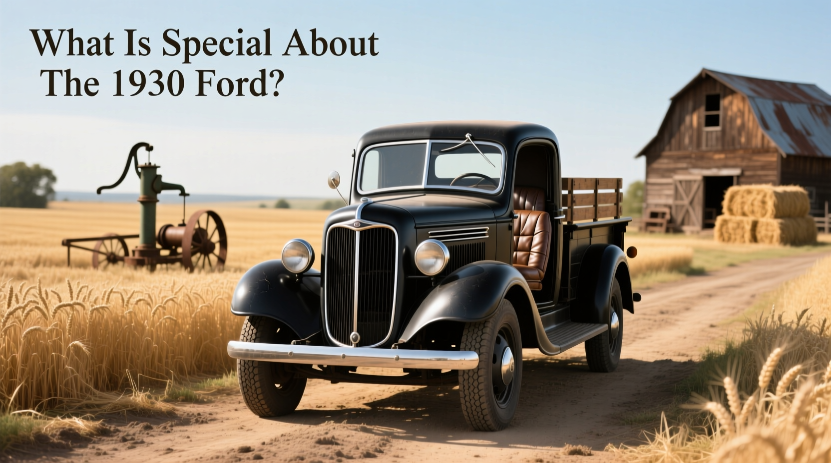 1930 Ford Model A Pickup Guide