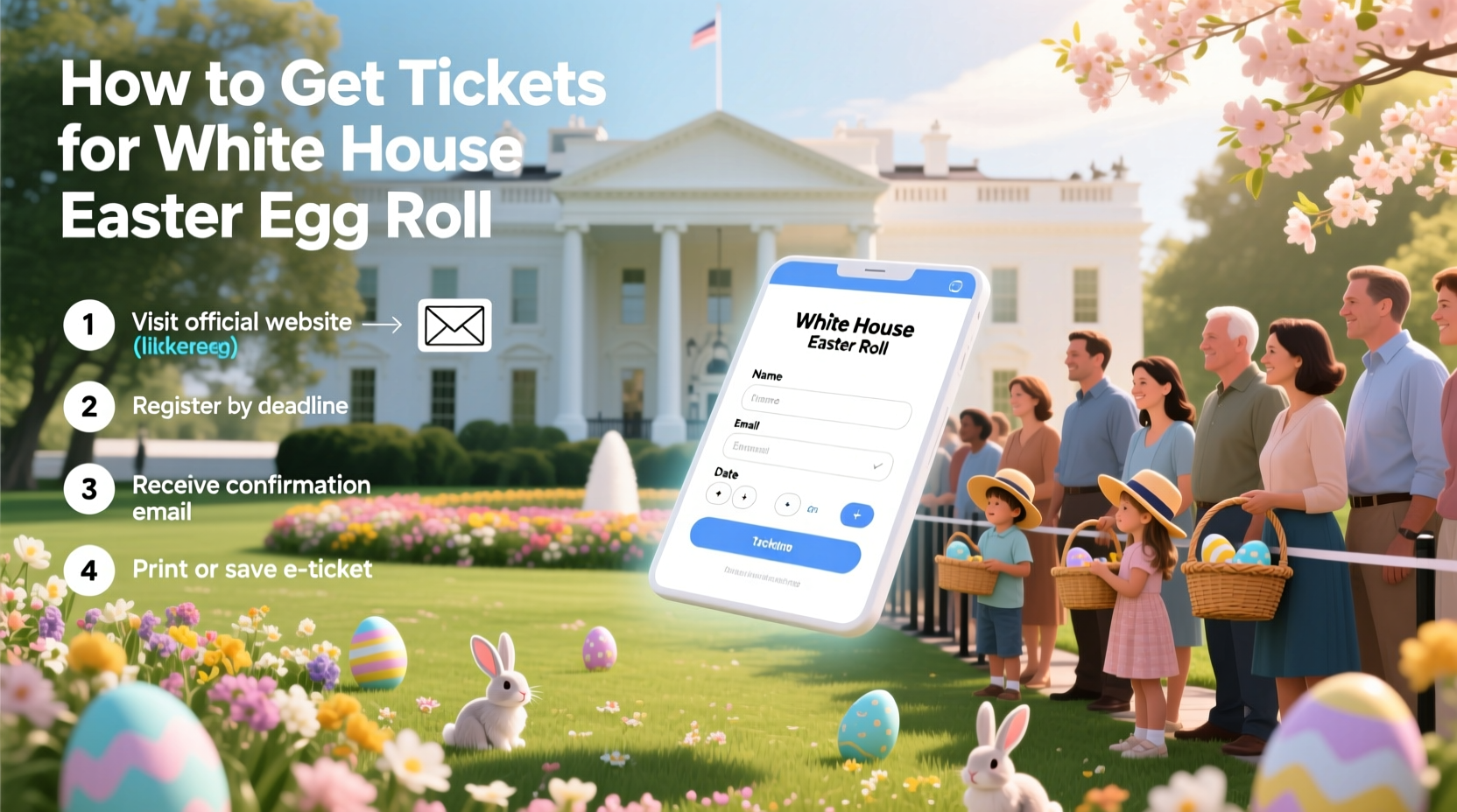 how to get tickets for white house easter egg roll