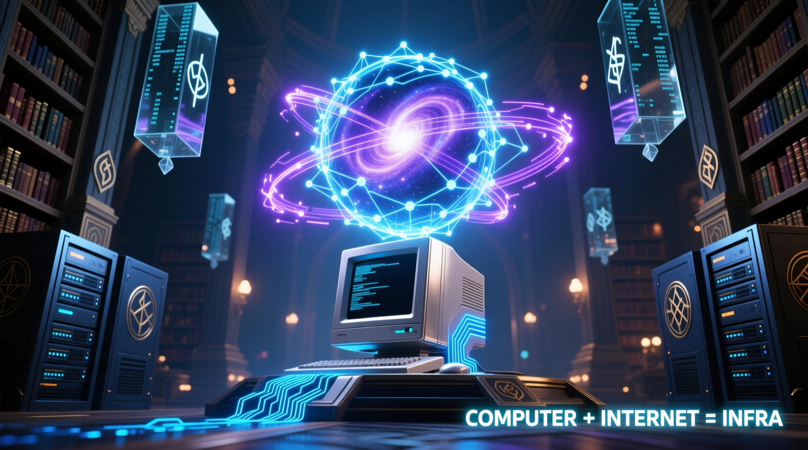 In-game screenshot showing Computer and Internet combination result