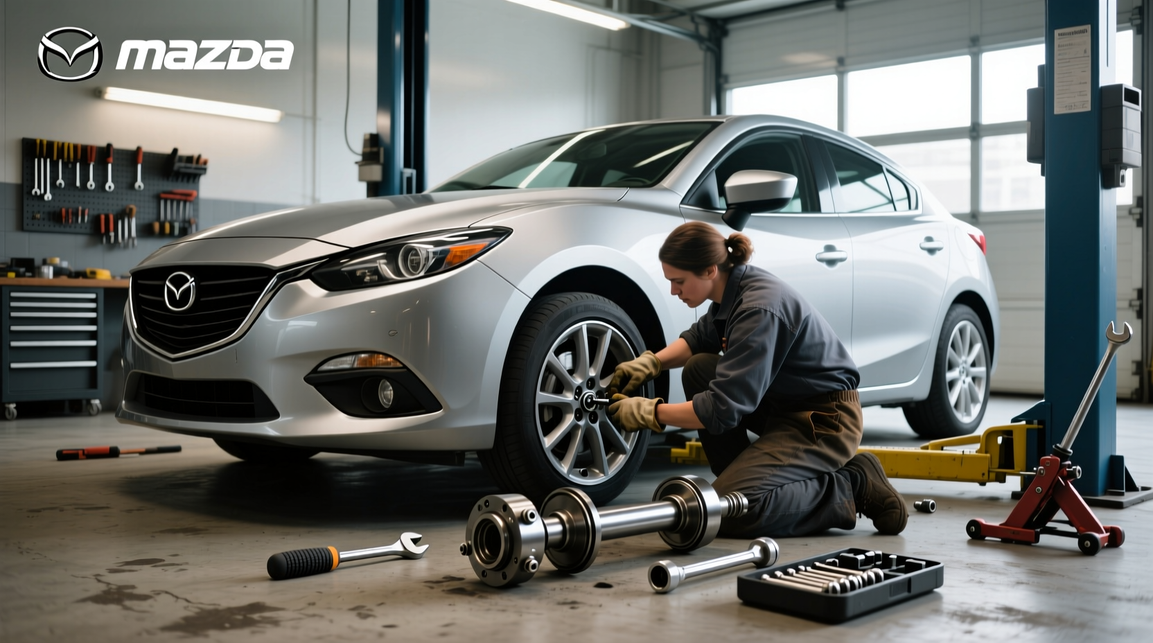 2012 mazda 3 cv axle replacement guide