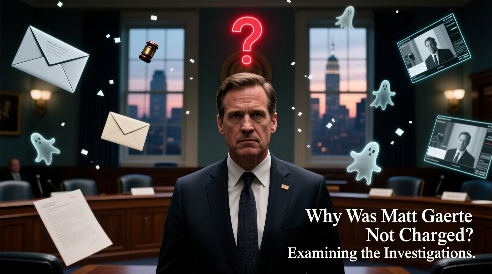 why was matt gaetz not charged examining the investigations