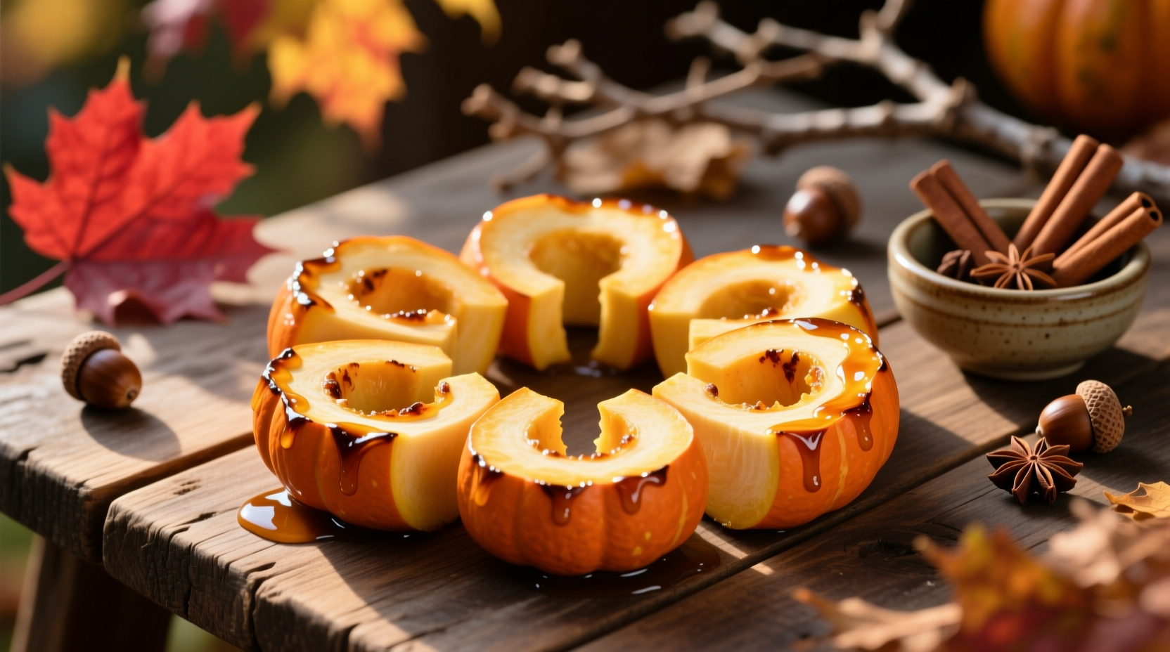delicata squash rings are the ultimate fall snack