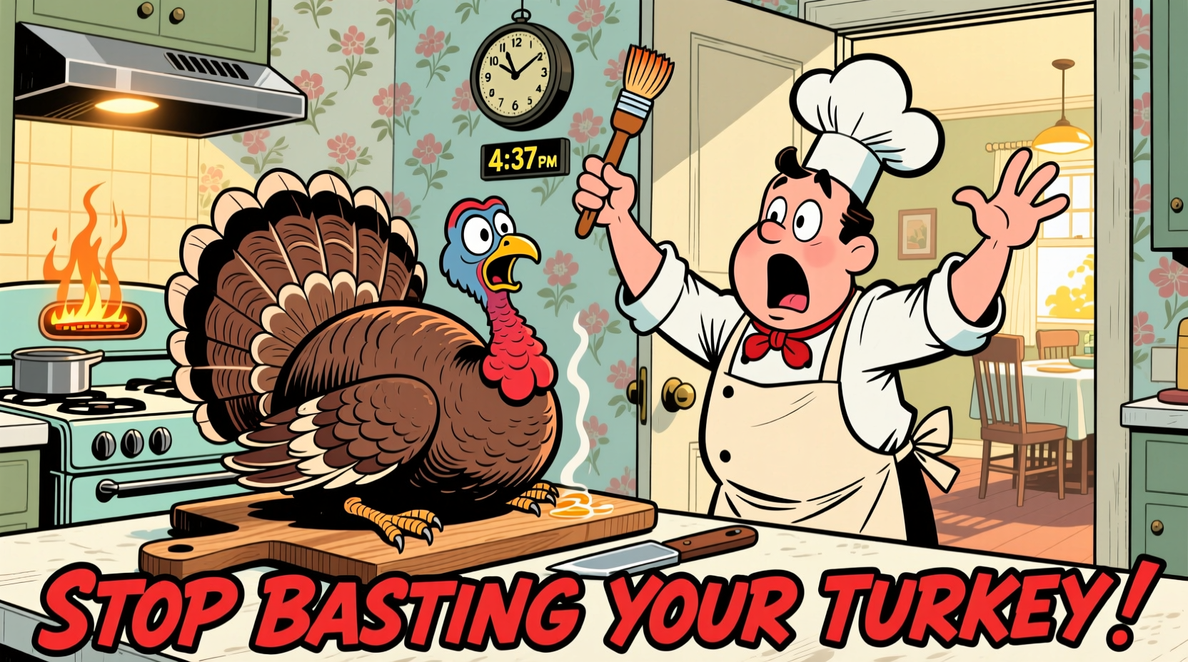 stop basting your turkey