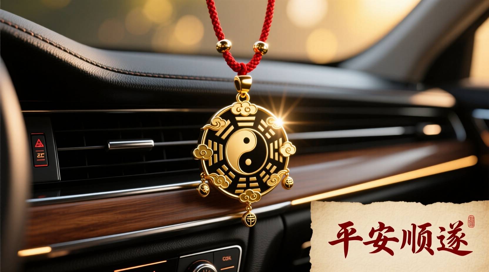 how to hang a car pendant for optimal feng shui energy and protection