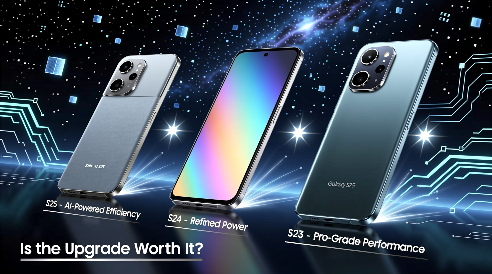 galaxy s25 vs s24 vs s23 is the newest samsung really worth the upgrade