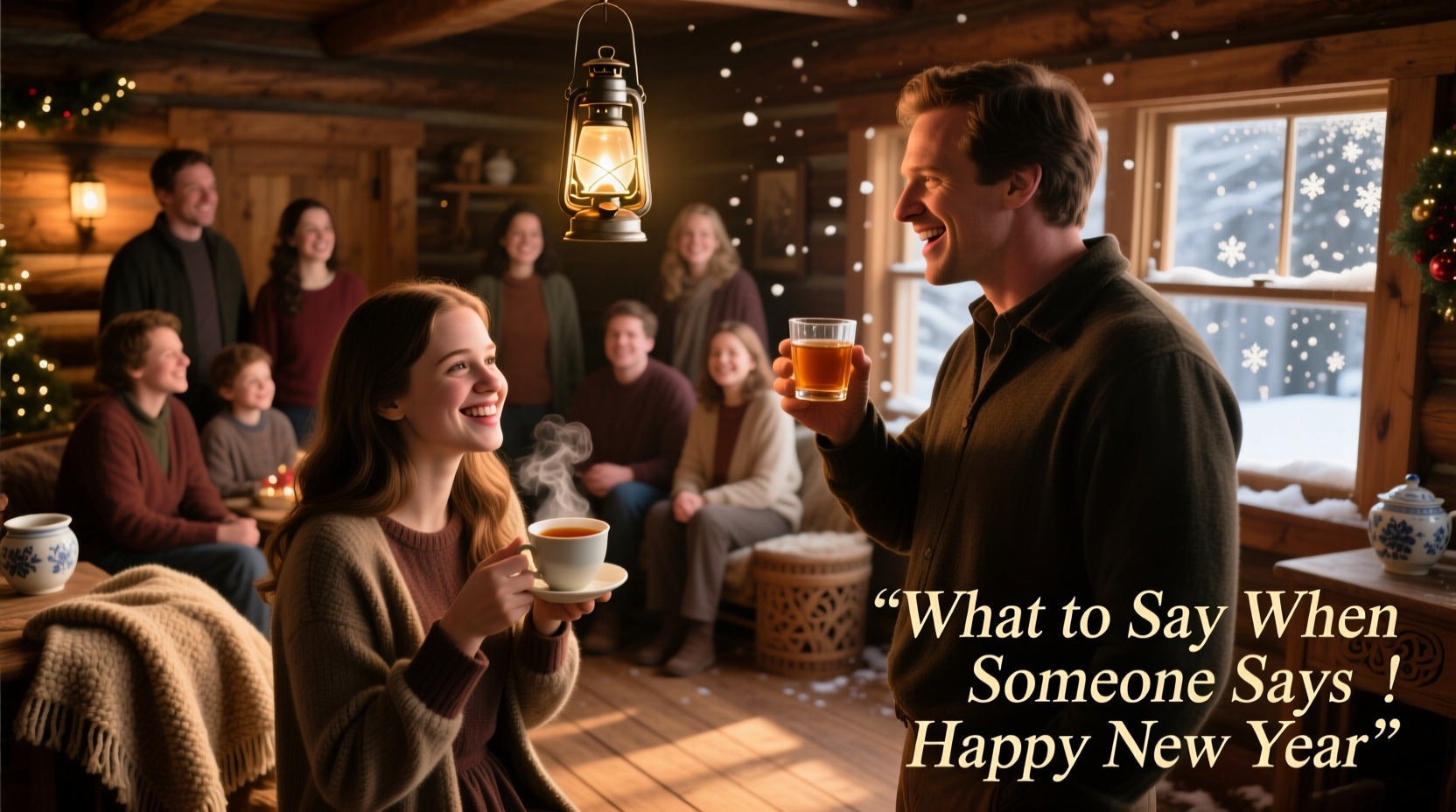 what to say when someone says happy new year