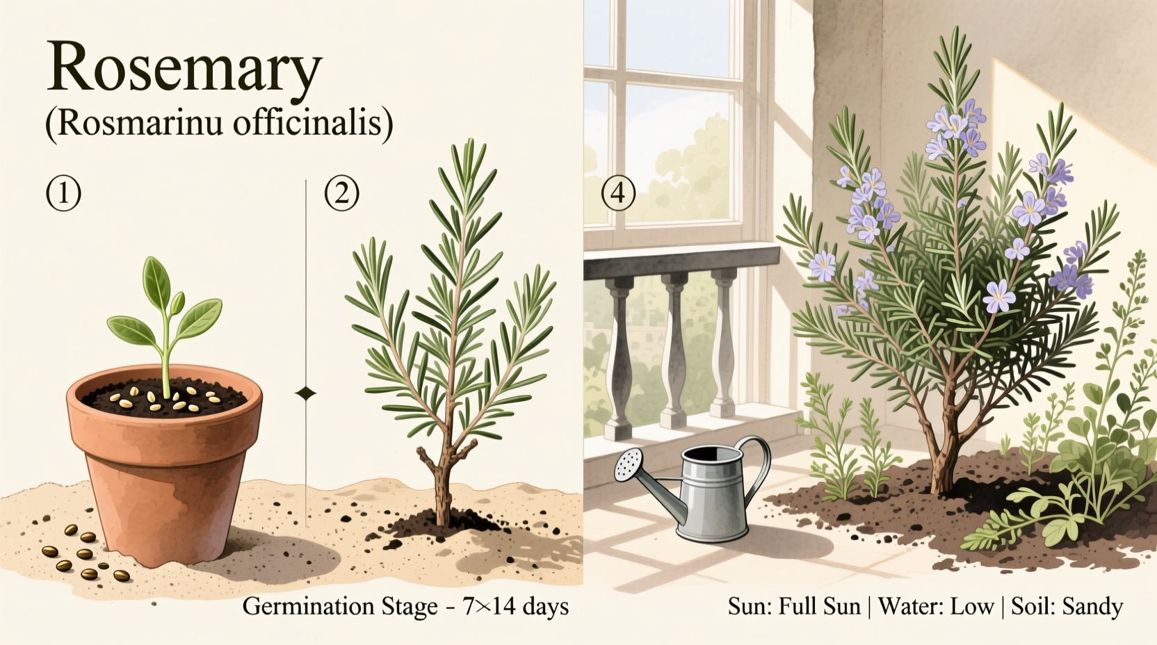 How to Plant and Grow Rosemary Successfully