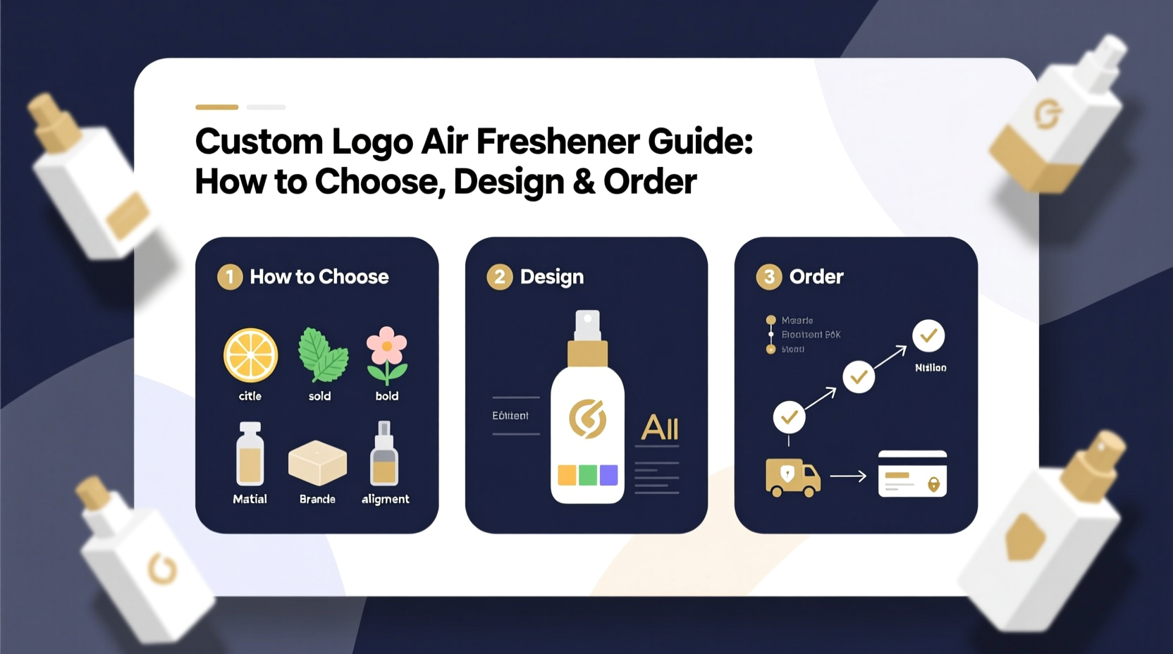 custom logo air freshener guide