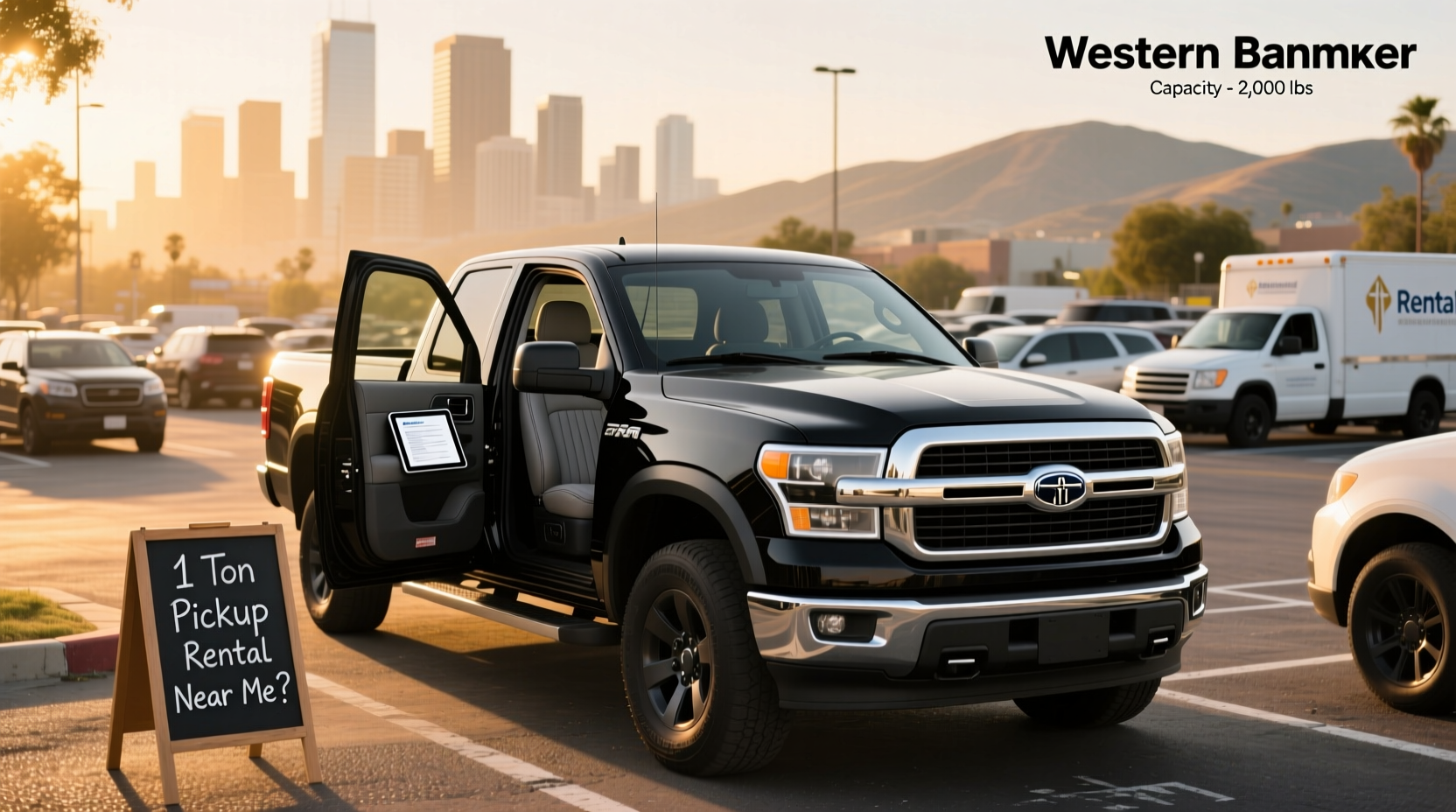 1-ton pickup truck rental near me: how to choose guide
