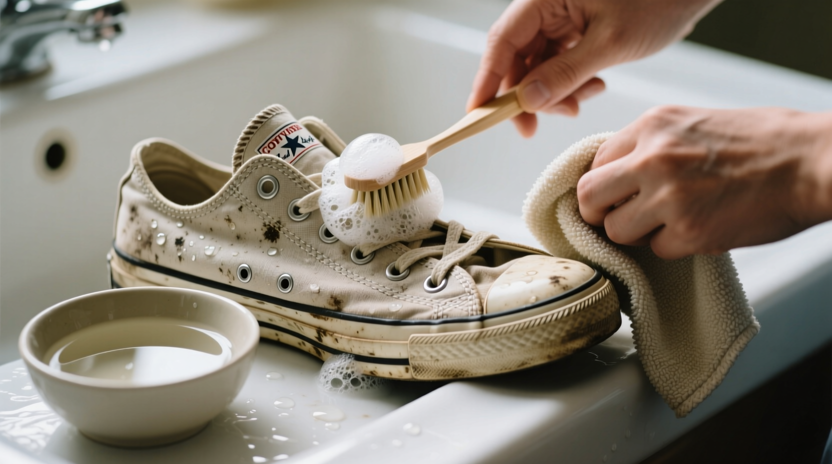How to Clean Converse Sneakers: Science-Backed Method for Canvas & Rubber