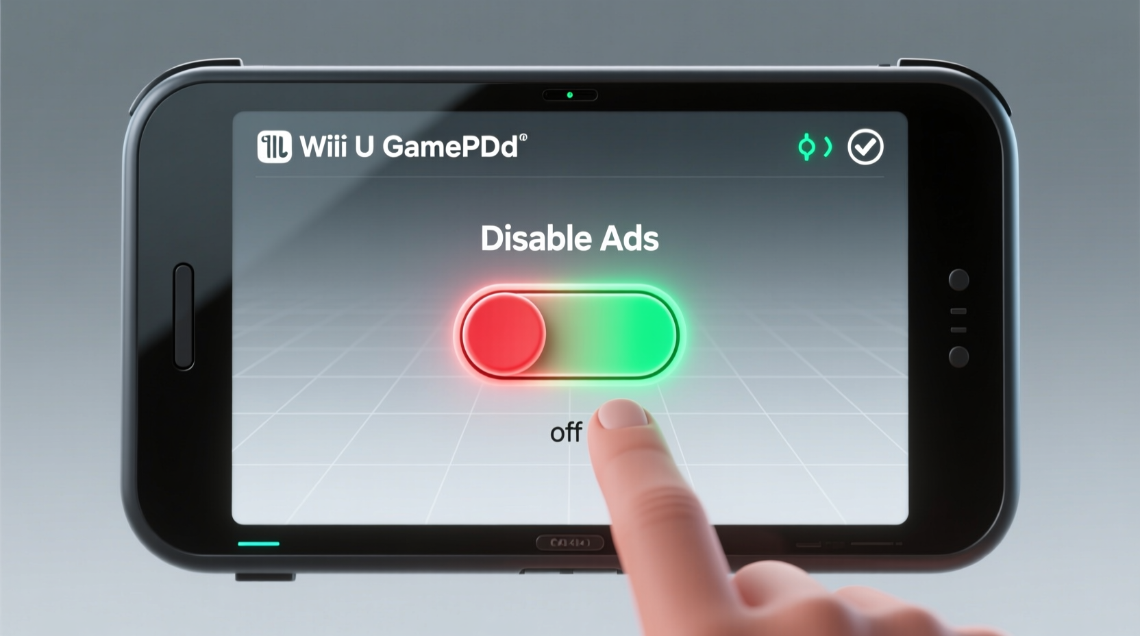 Quickly disable ad alerts on your Wii U gamepad with a
