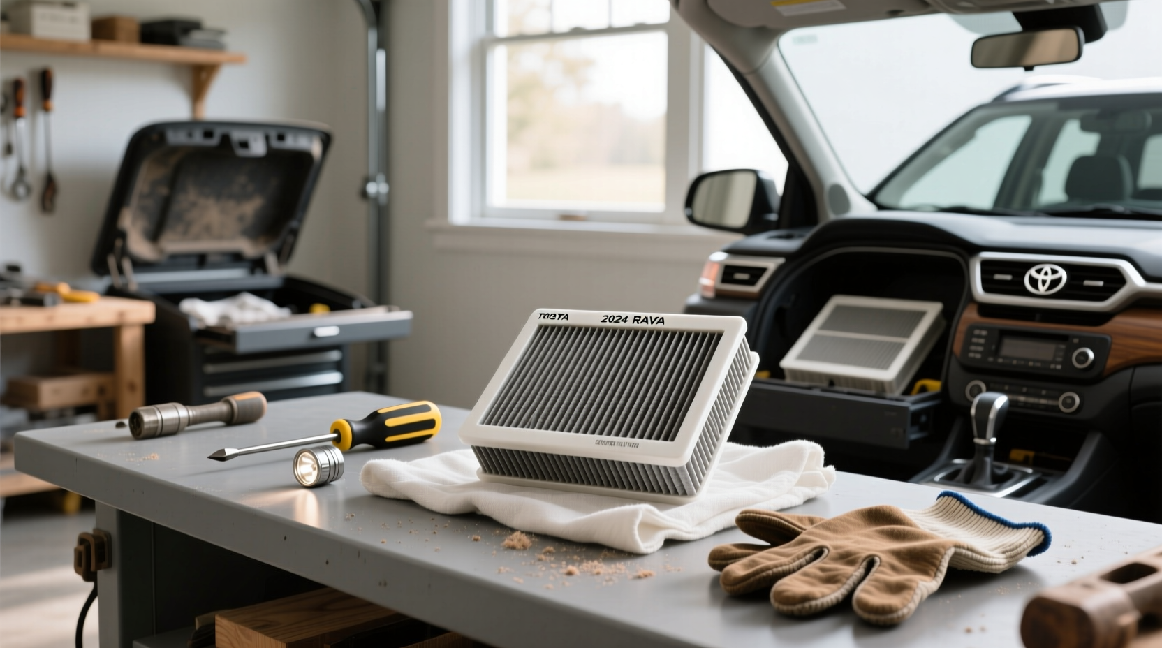 How to Change the Cabin Air Filter on a 2024 RAV4