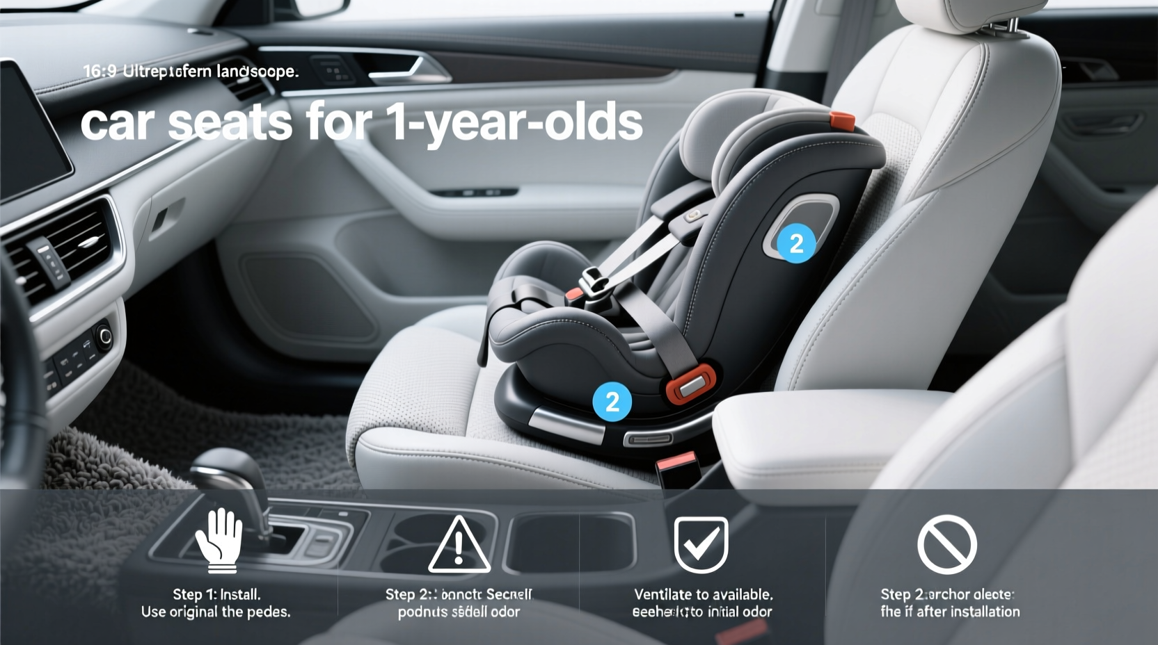 Car Seats for 1 Year: How to Choose the Right One