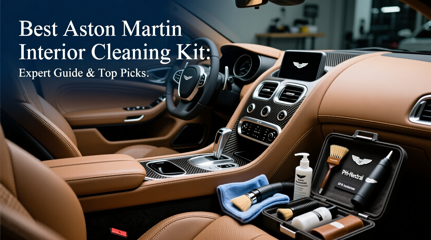 aston martin interior cleaning kit