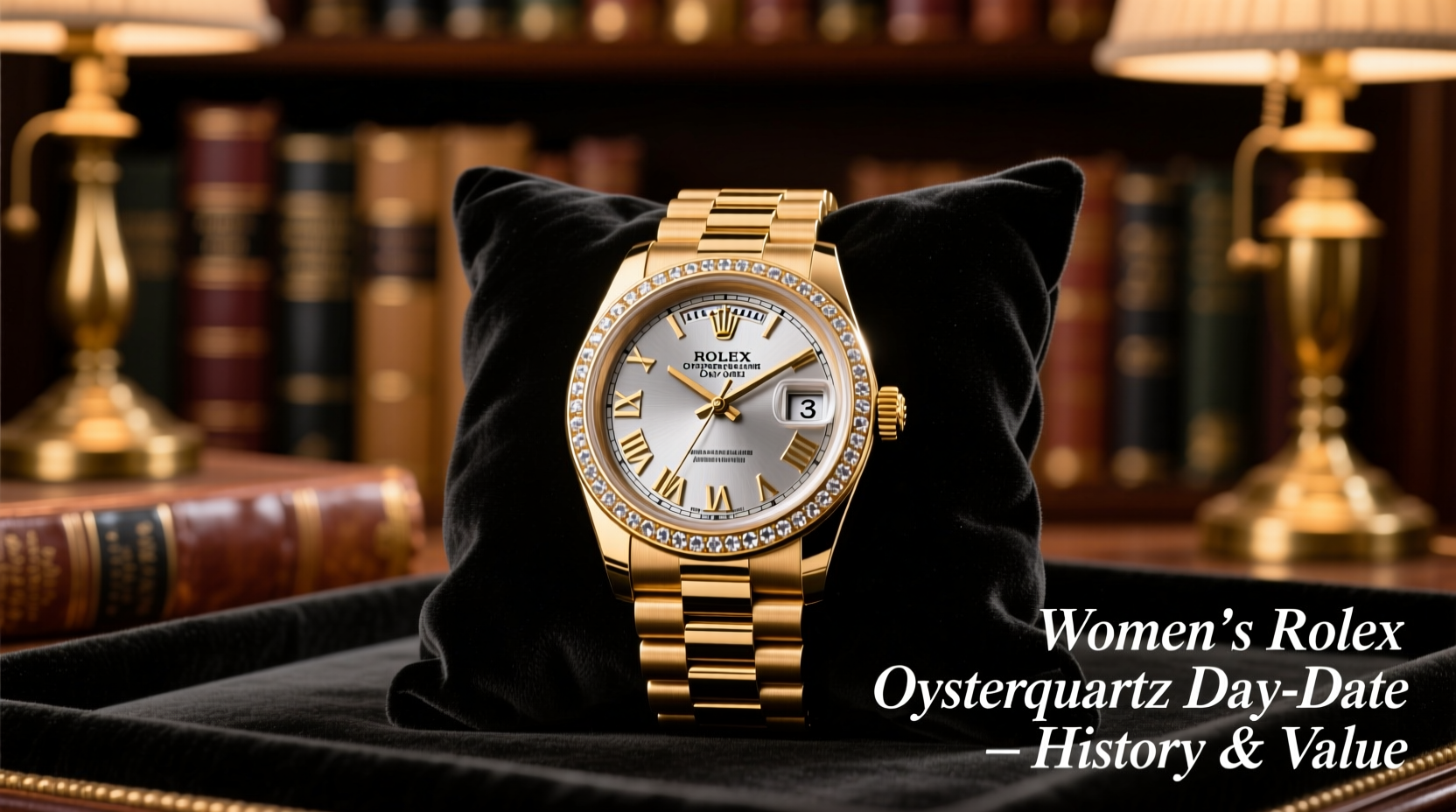 womens rolex oysterquartz day date