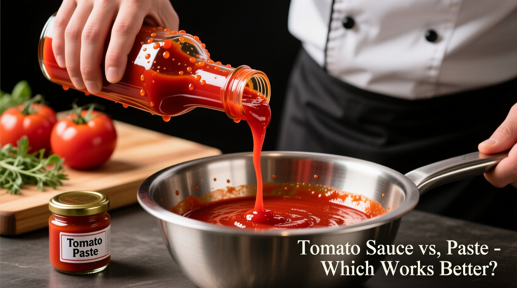Tomato Sauce Instead of Paste: Chef's Substitution Guide