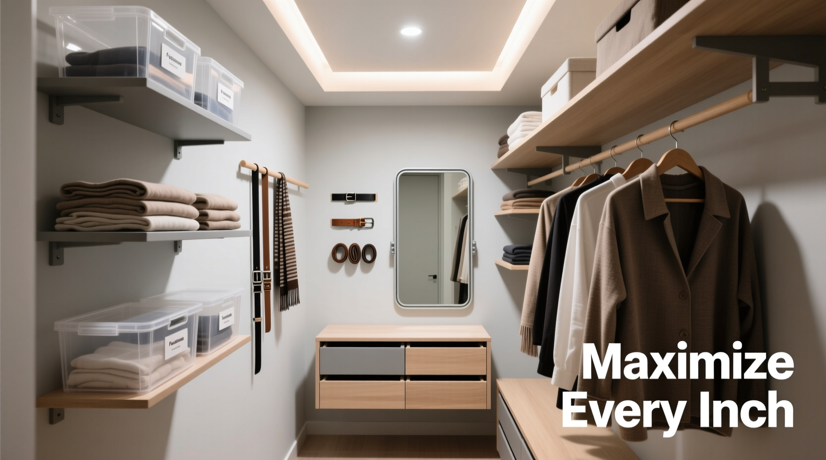 creative small space clothing organization hacks for maximizing every inch