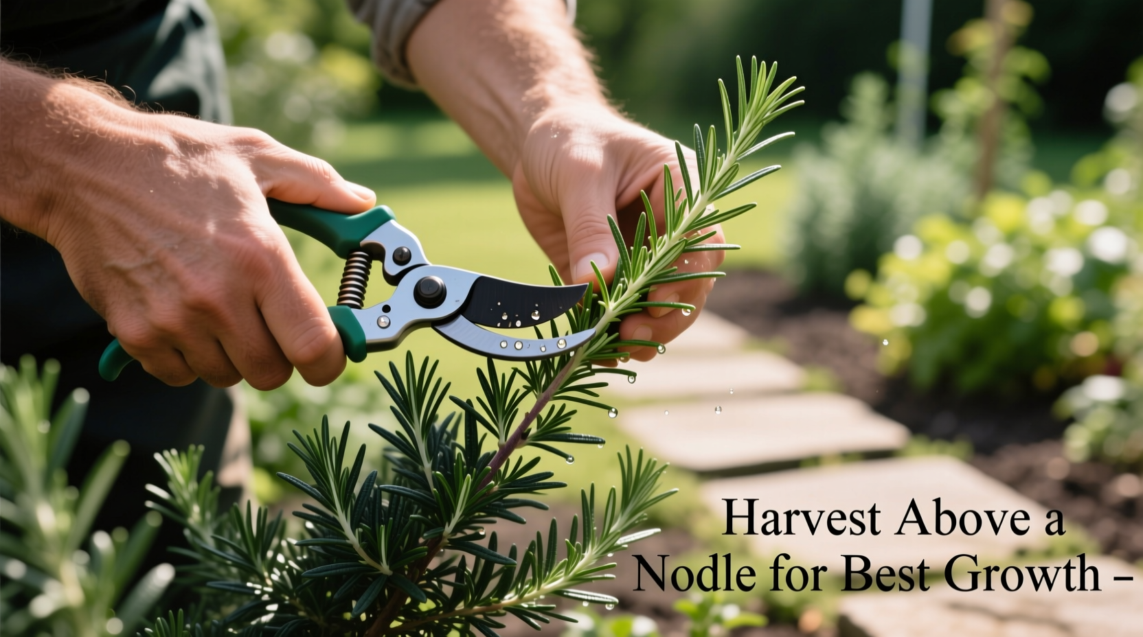 how do you harvest fresh rosemary