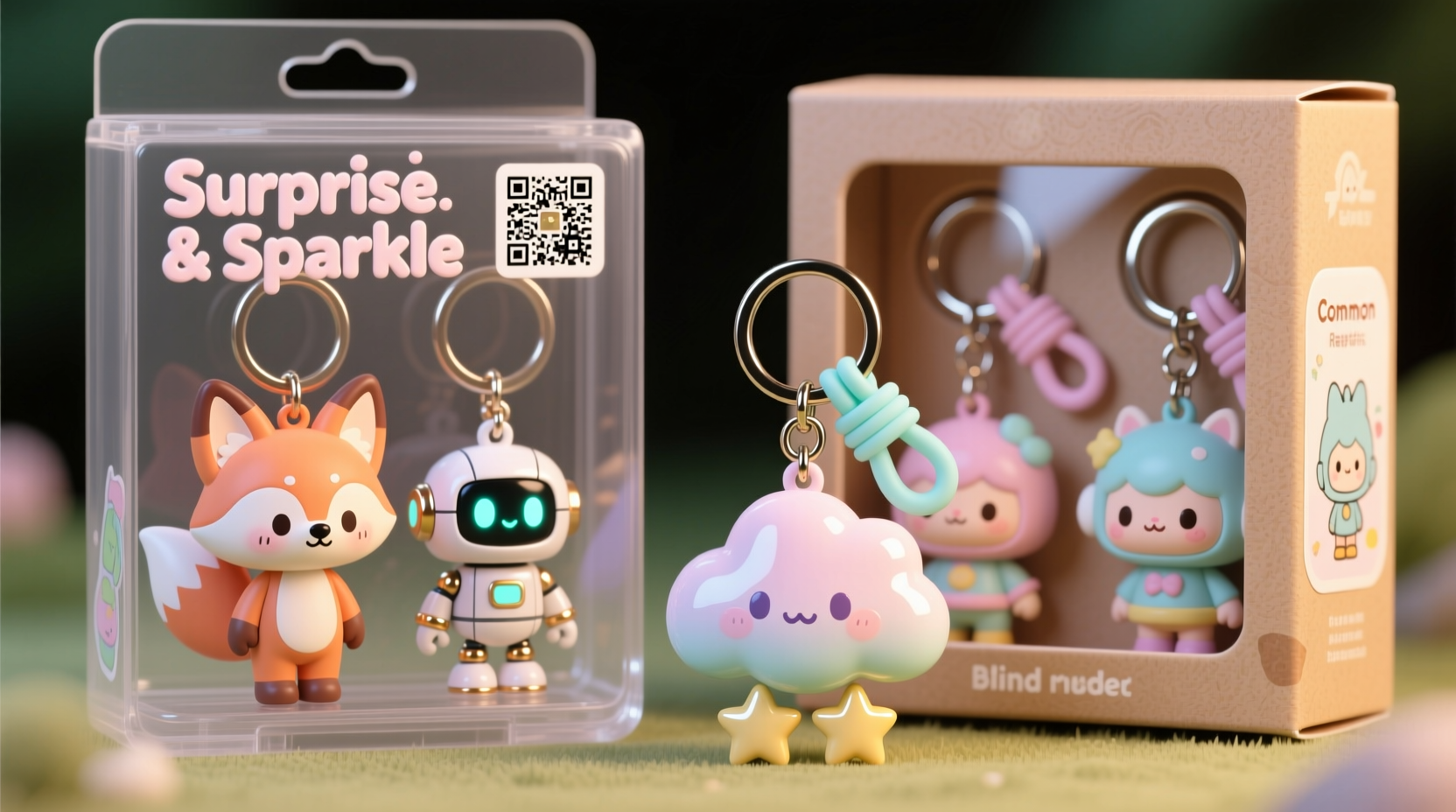 creative ideas and step by step guide to customize a blind box keychain gift