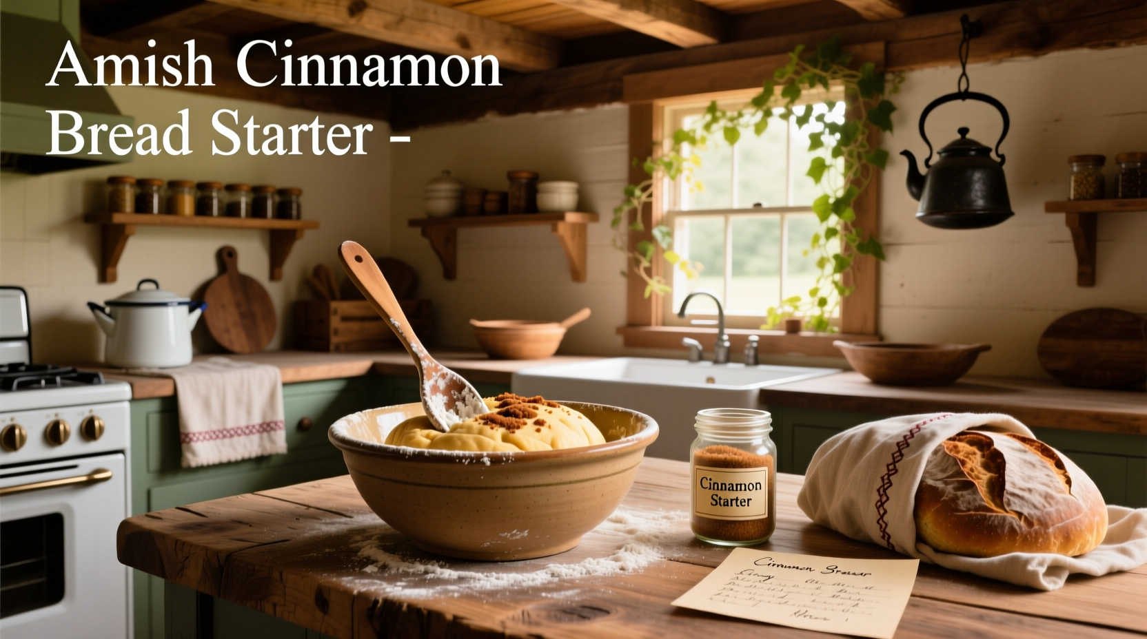 amish cinnamon bread starter guide