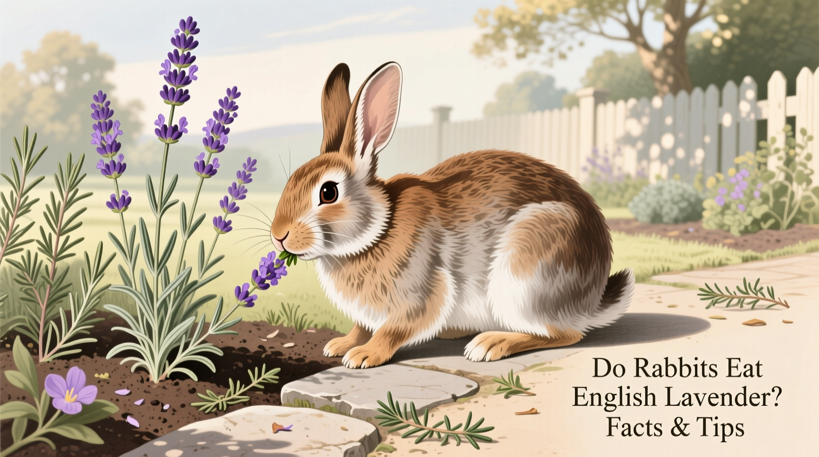 do rabbits eat english lavender