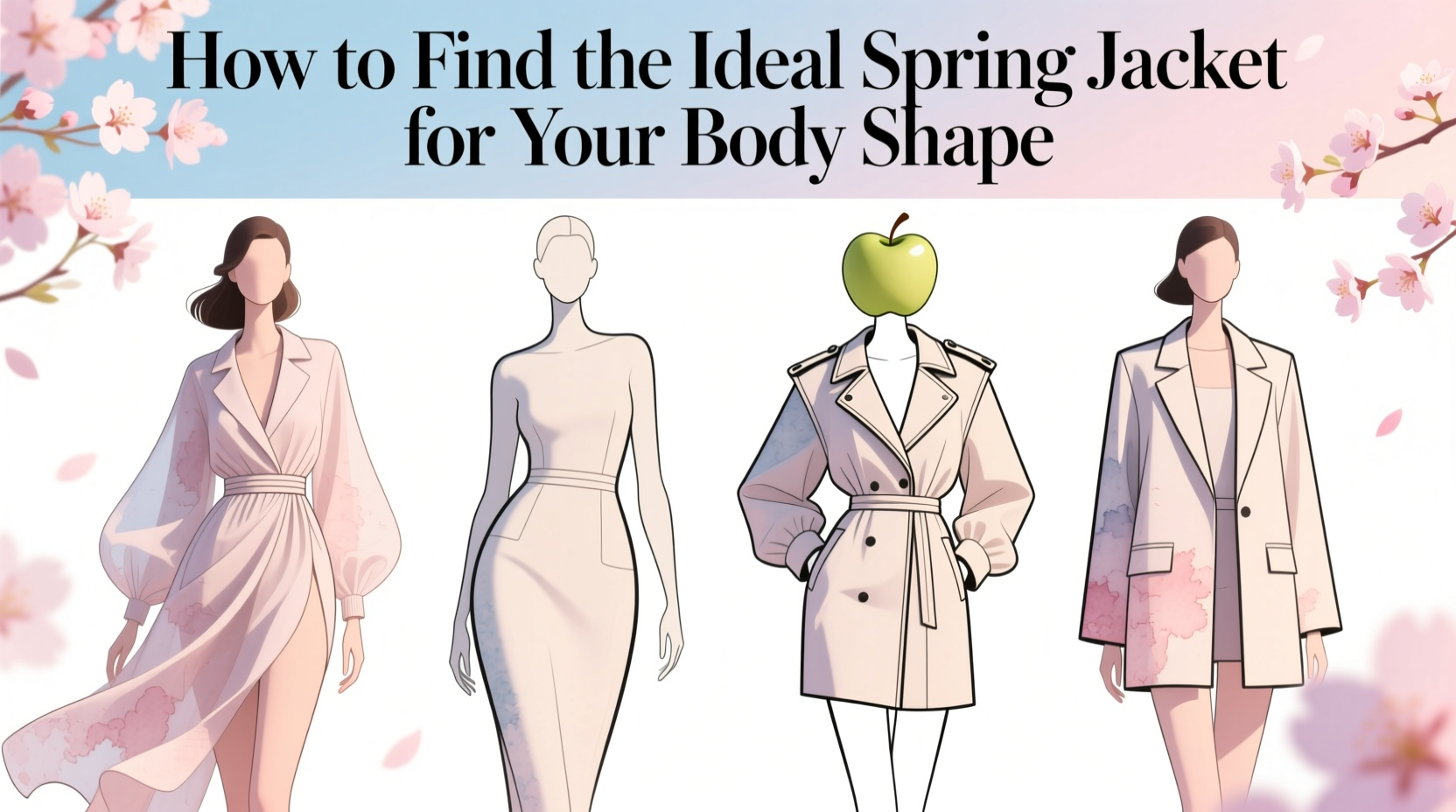 how to find the ideal spring jacket for your body shape a style guide