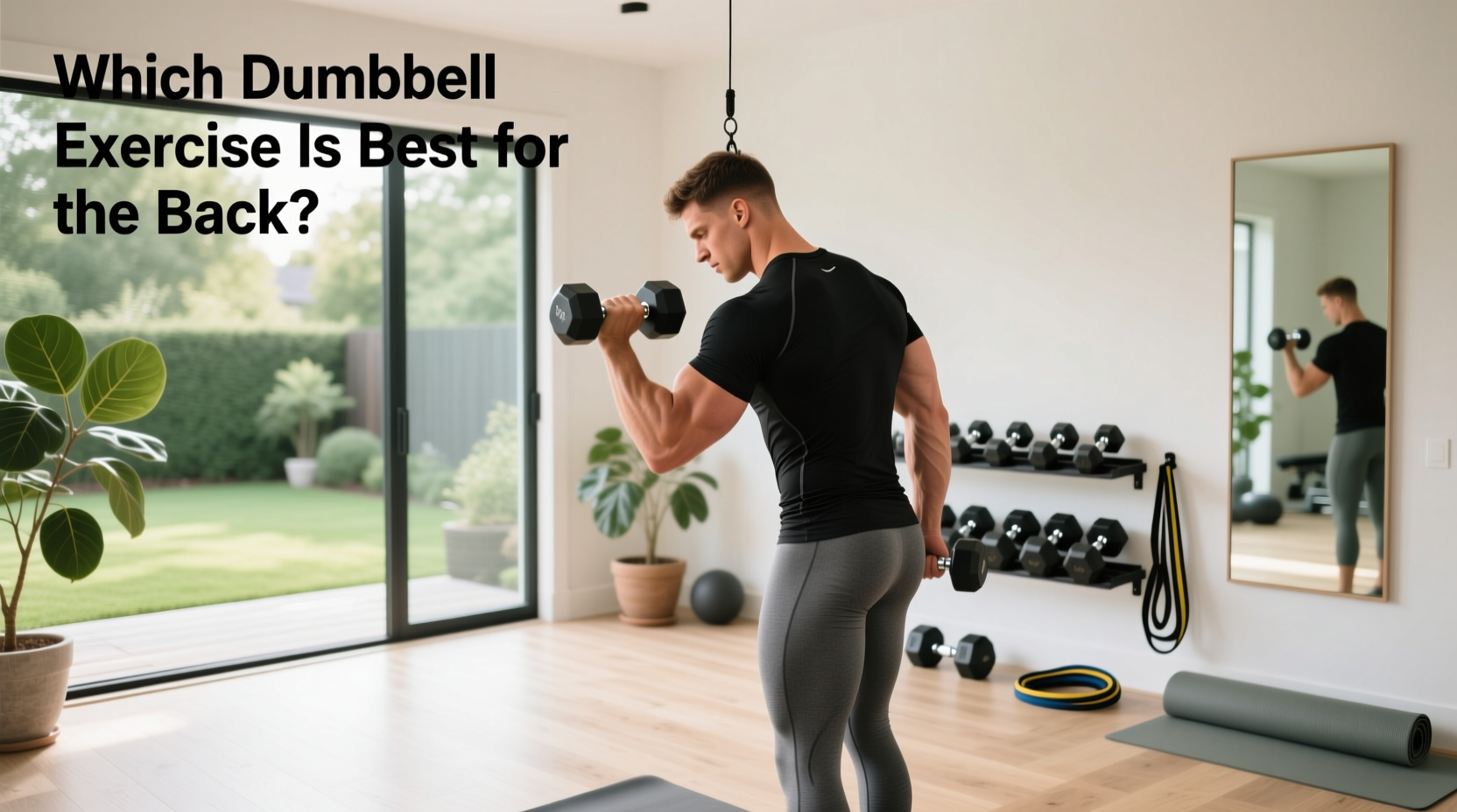 best dumbbell back workout at home