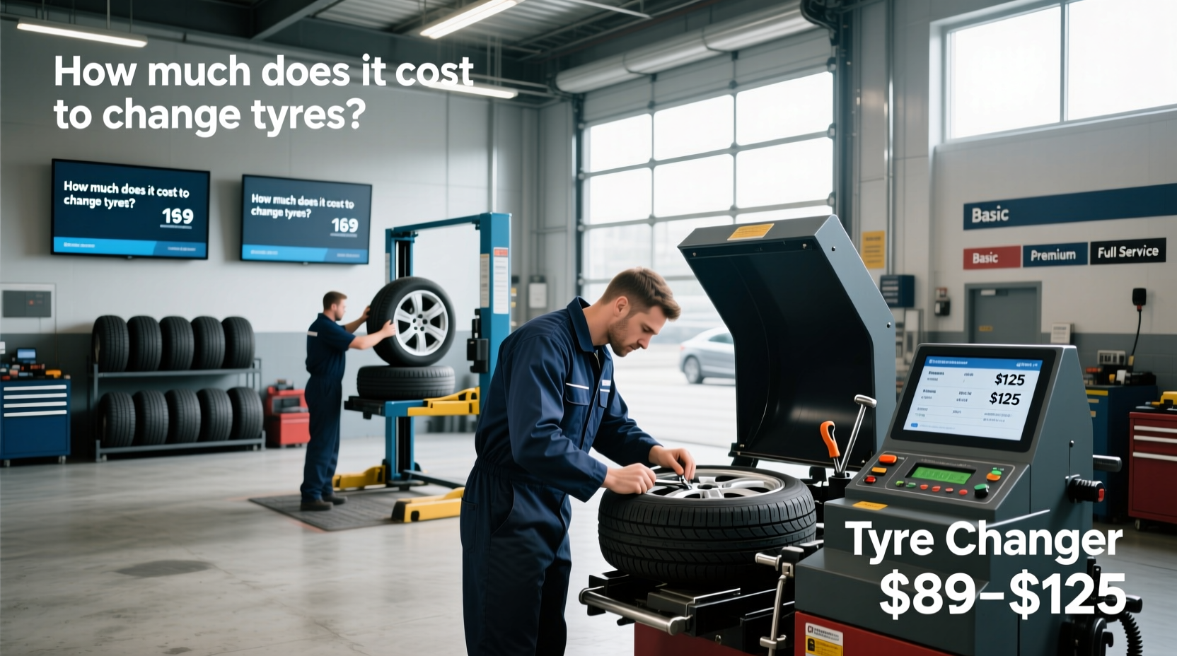 Tyre Changer Prices, How Much Does It Cost to Change Tyres? Buying Guide