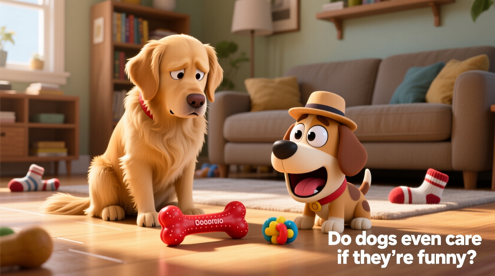 parody vs traditional dog toys do dogs even care if theyre funny