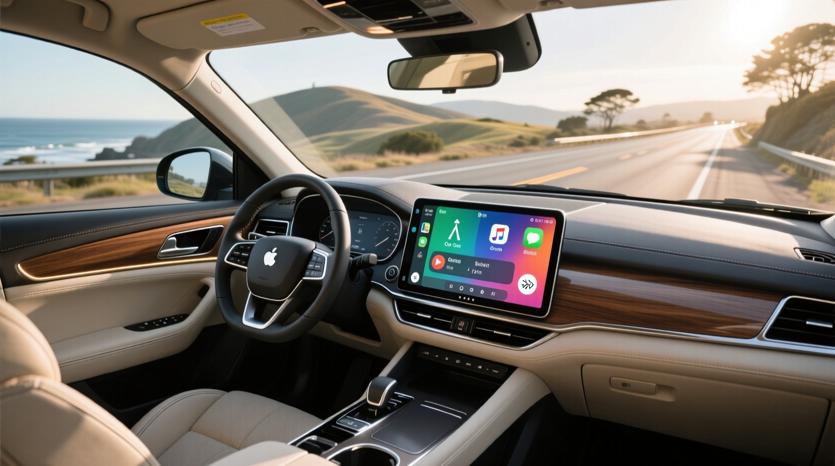 9 inch car stereo with apple carplay guide