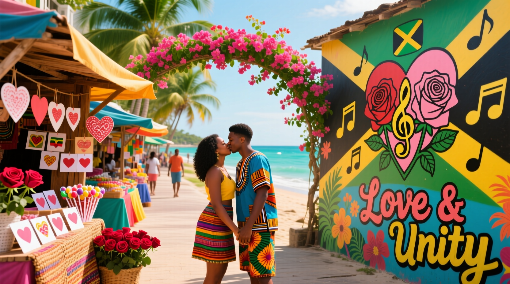 is valentines day celebrated in jamaica