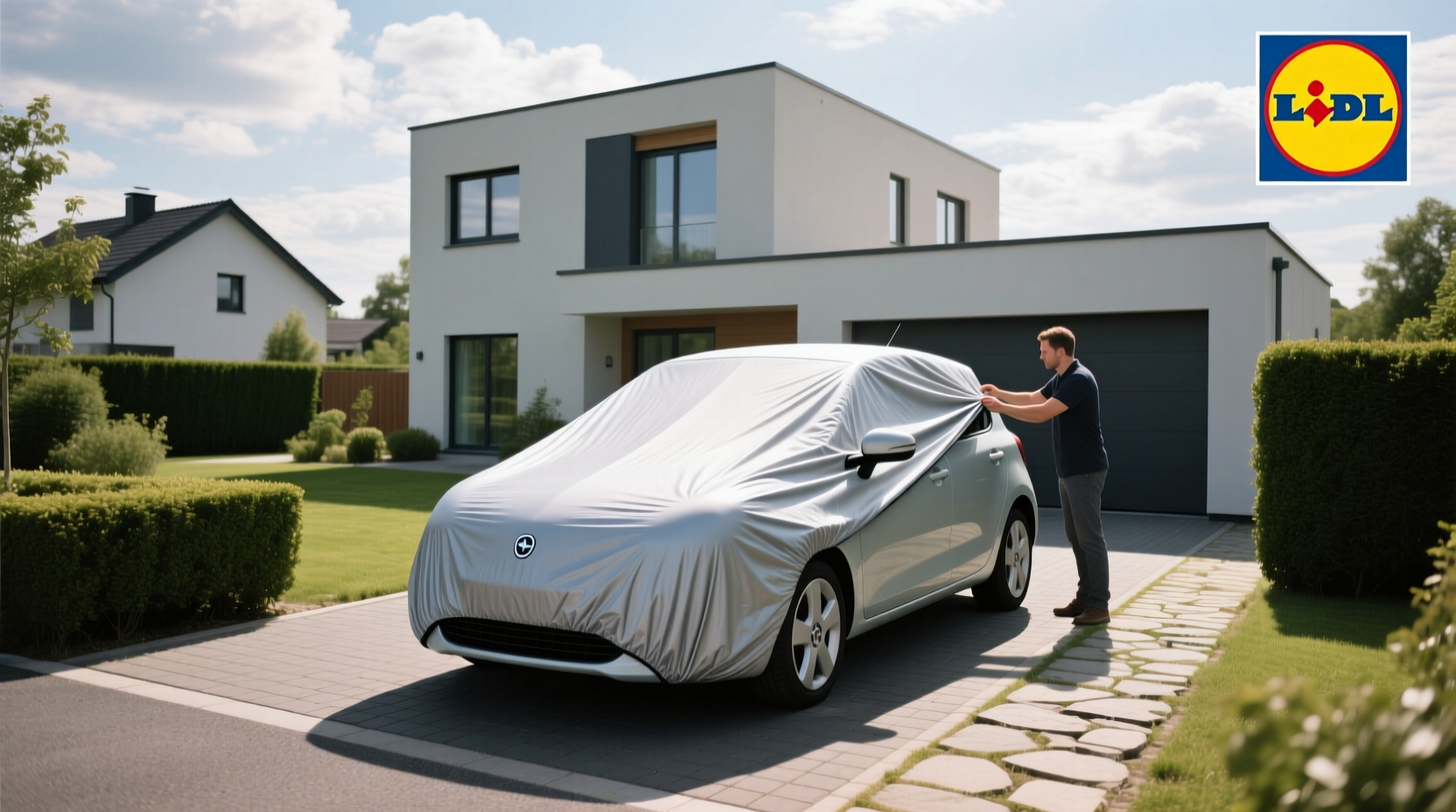 Can a Lidl car cover protect from snow and hail effectively?