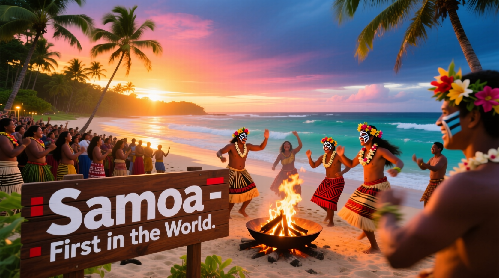 who celebrated first the new year in the world