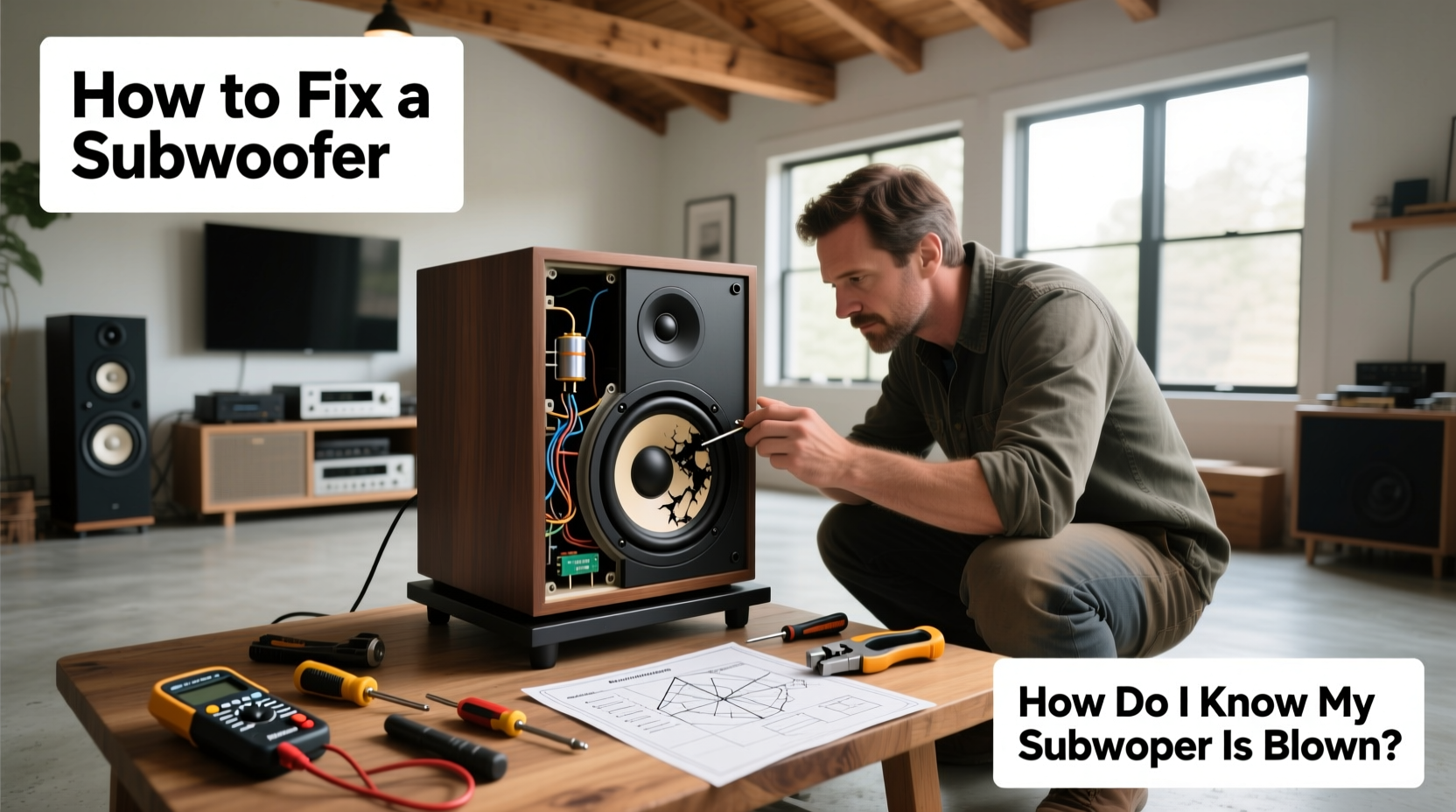 How to Fix a Subwoofer: A Practical Guide