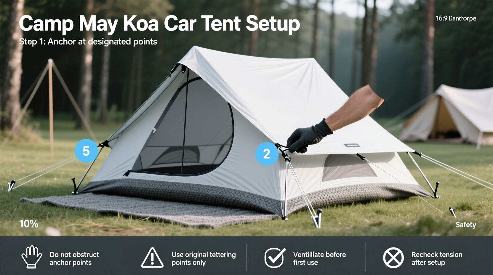 How to Choose Camp May KOA Car Allowed on Tent Site