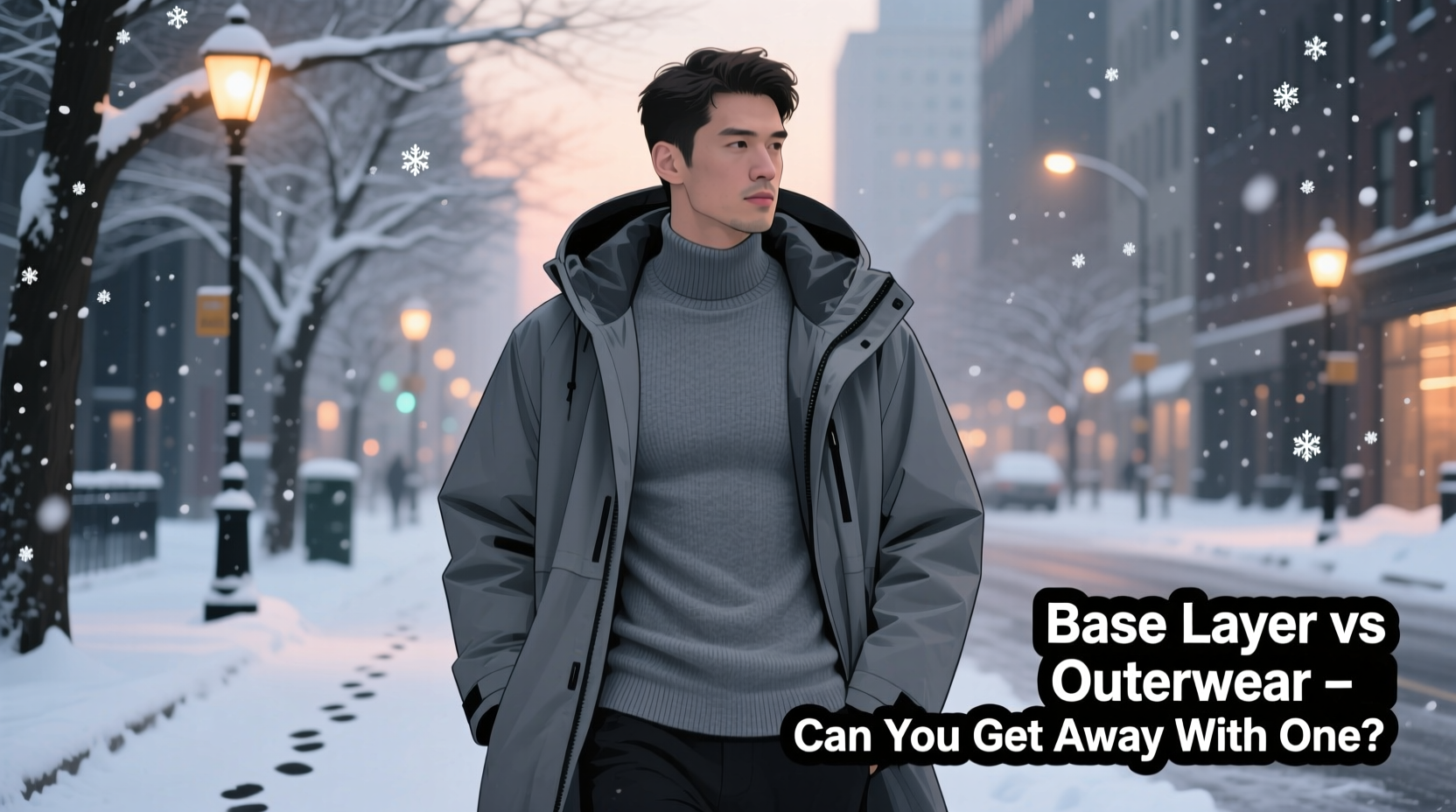 base layer vs outerwear can i get away with just one for winter