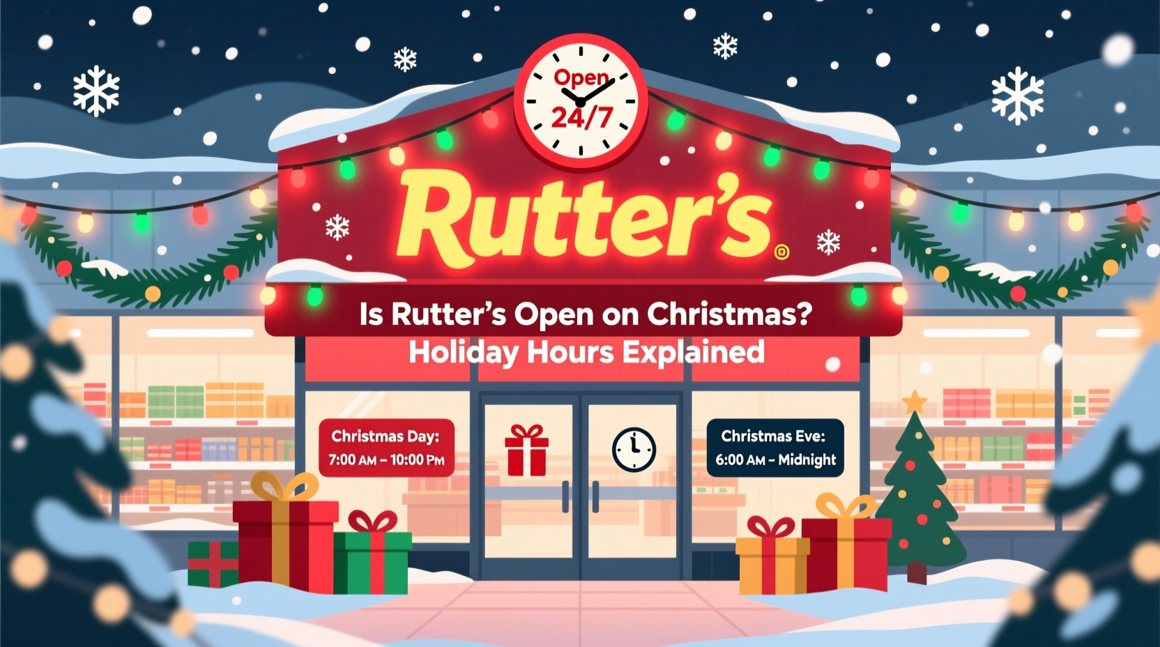 is rutters open on christmas