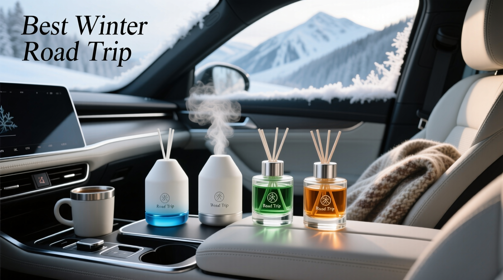 winter road trip diffuser