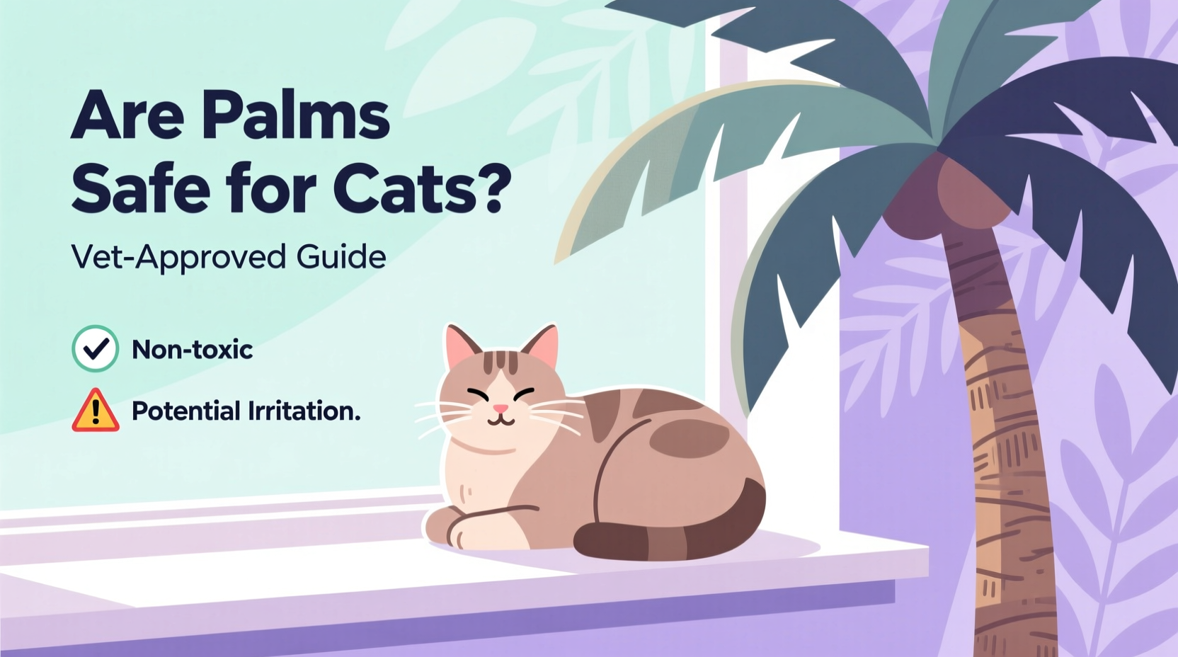 are palms safe for cats