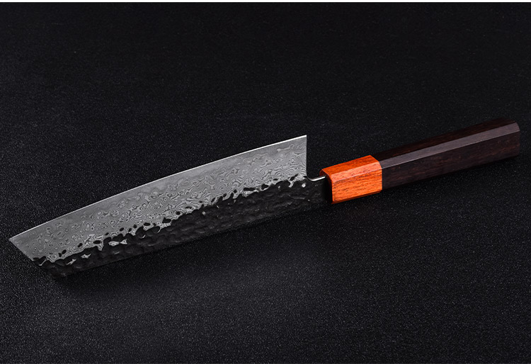 Custom Logo Hand Forged Damascus Steel Japanese Chef Kiritsuke Knife