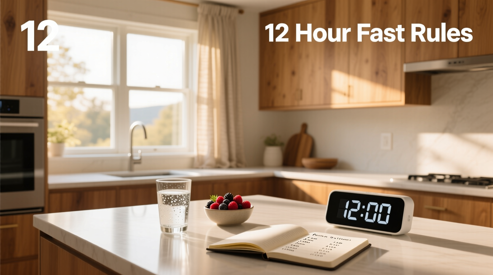 12 hour fast rules explained