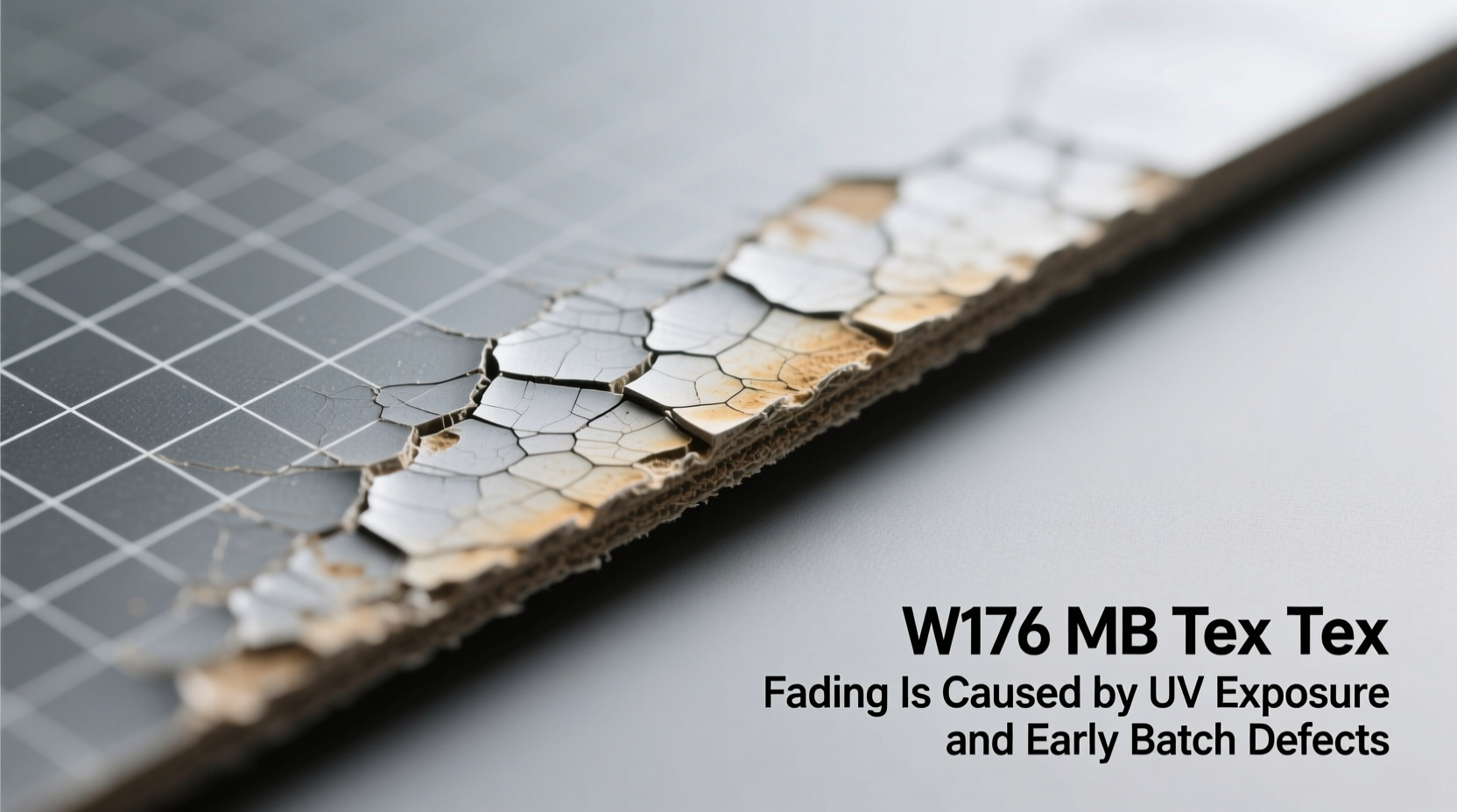 w176 mb tex fading why