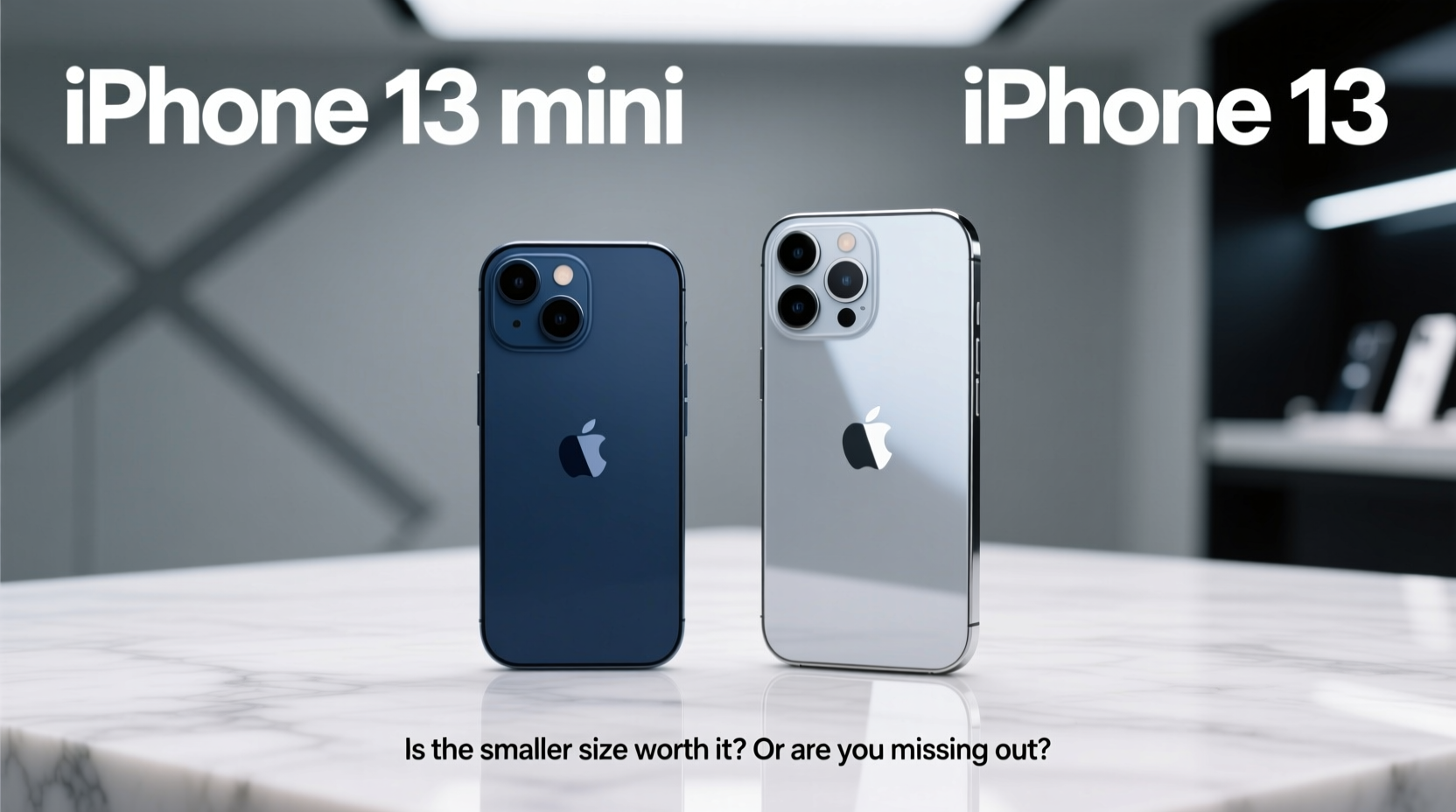 iphone 13 mini vs iphone 13 is the smaller size worth it or are you missing out