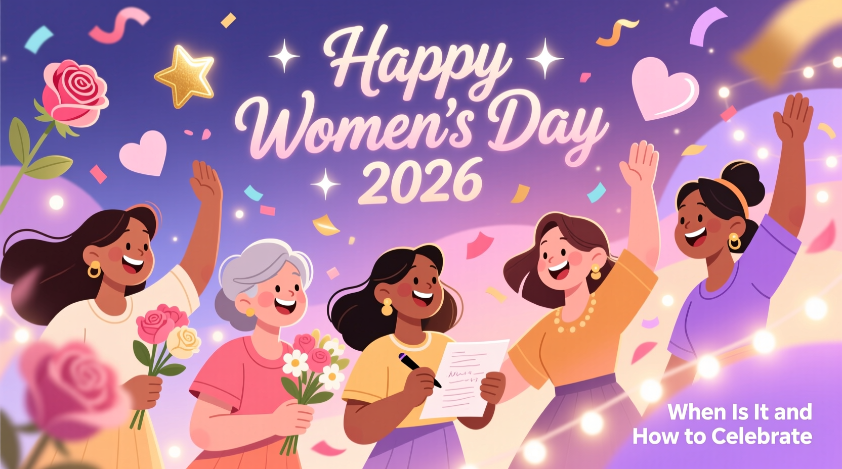 happy womens day 2026 gif