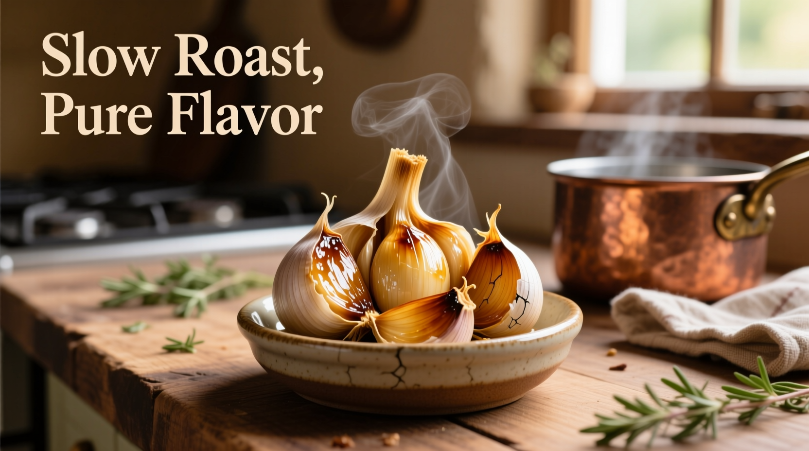 roasting garlic in oven