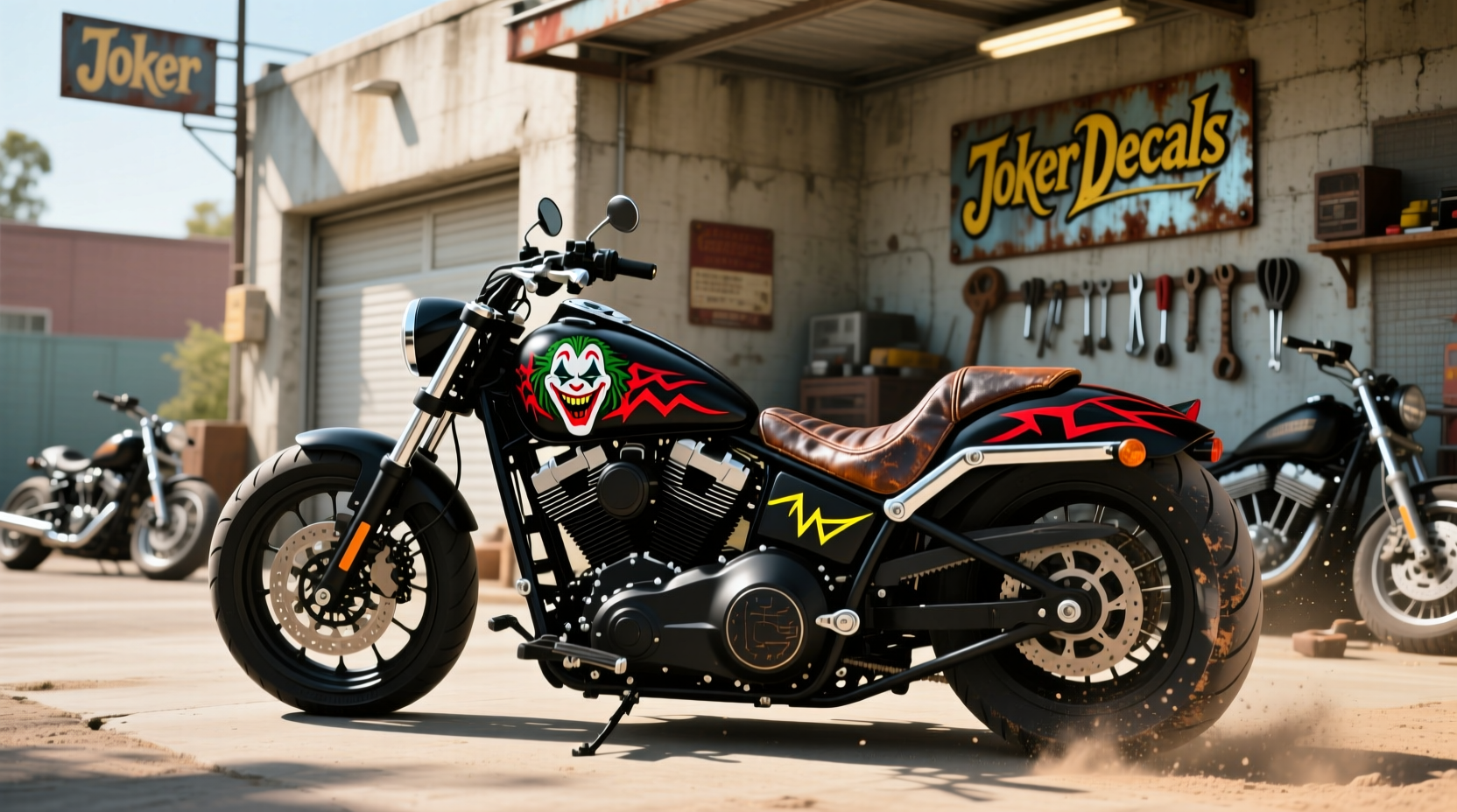 What to Look for in Joker Decals for Motorcycles