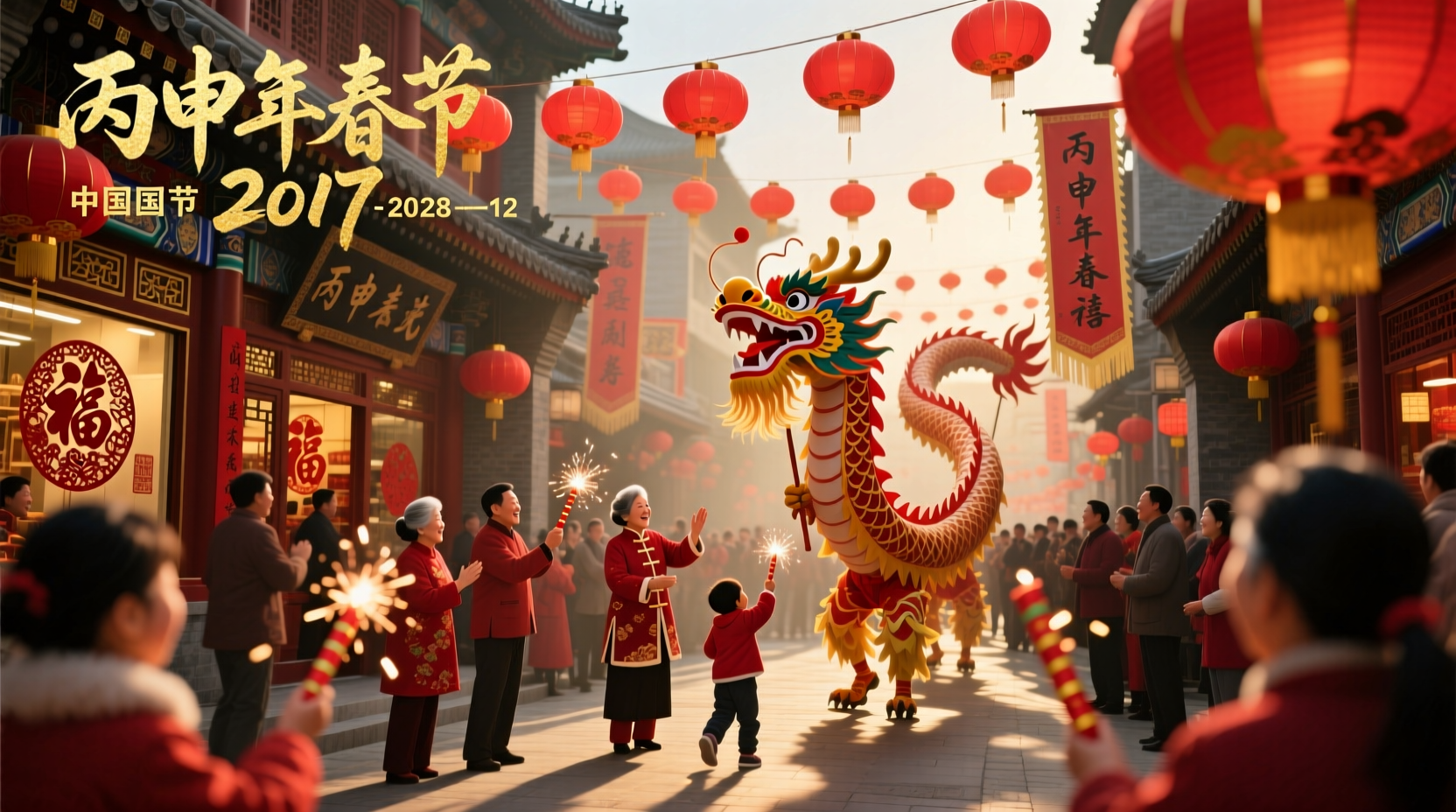 how long does chinese new year last 2017